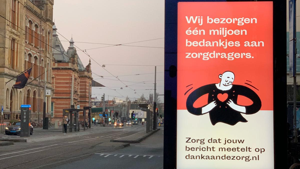 Dank aan de zorg