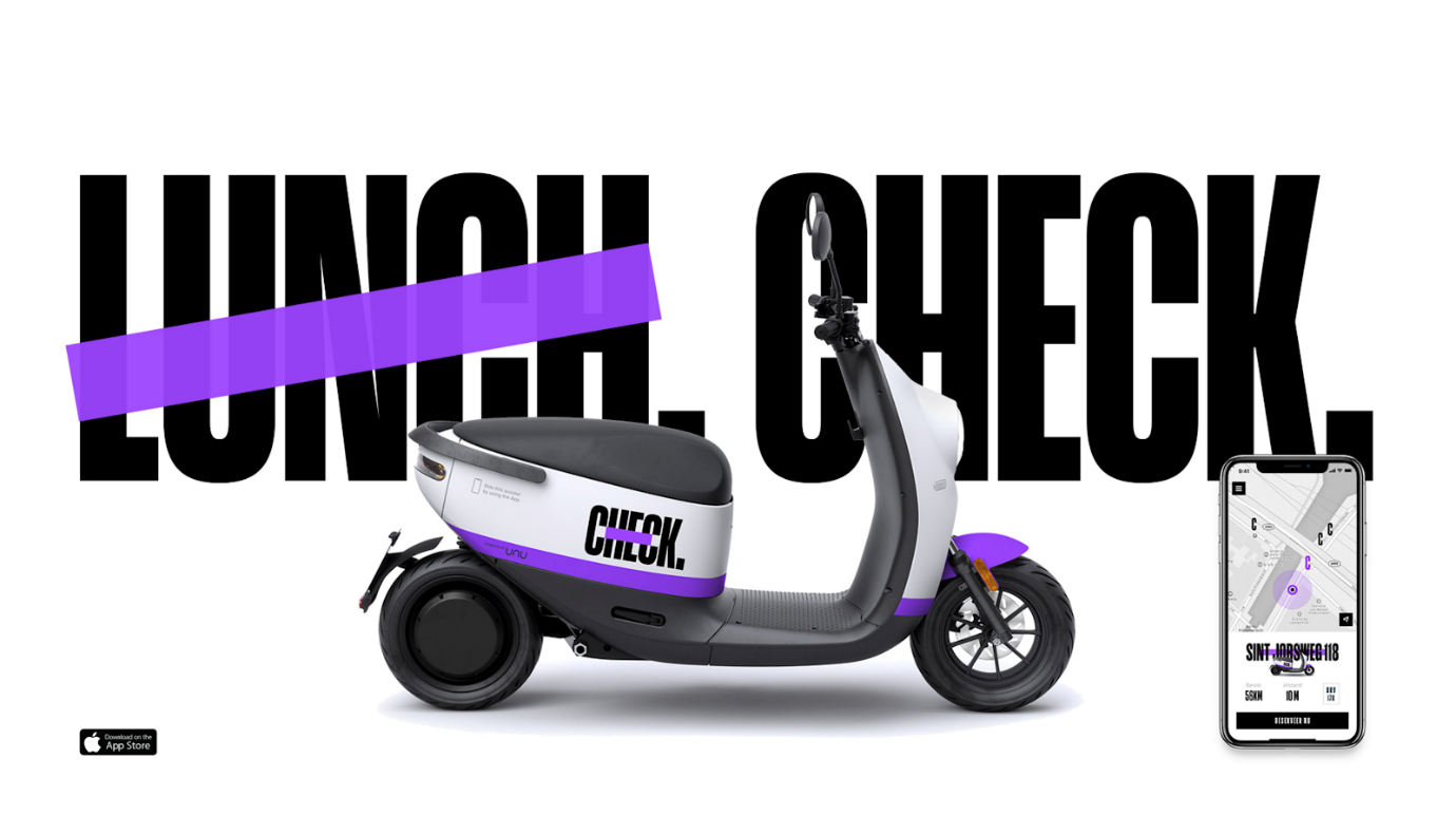 Startup Check introduceert e-deelscooters | MarketingTribune Bureaus