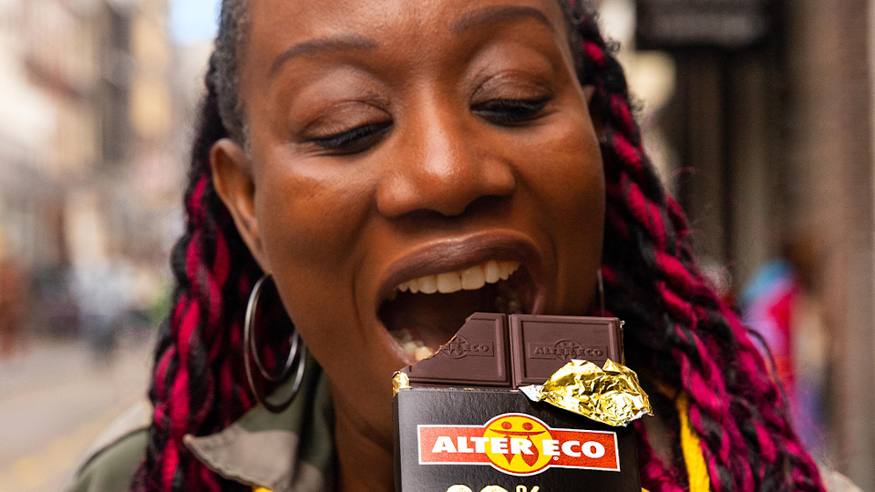Alter Eco lanceert 'good chocolate for good people'-campagne