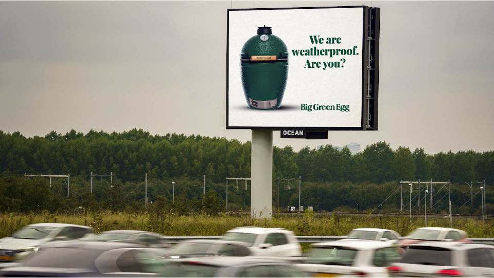 Big Green Egg speelt met herfstcampagne in op het weer