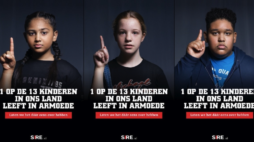 Sire spreekt politiek aan over arme kinderen