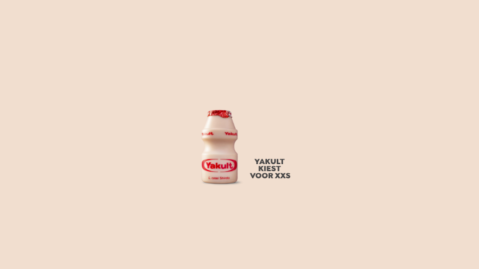 Yakult kiest voor XXS