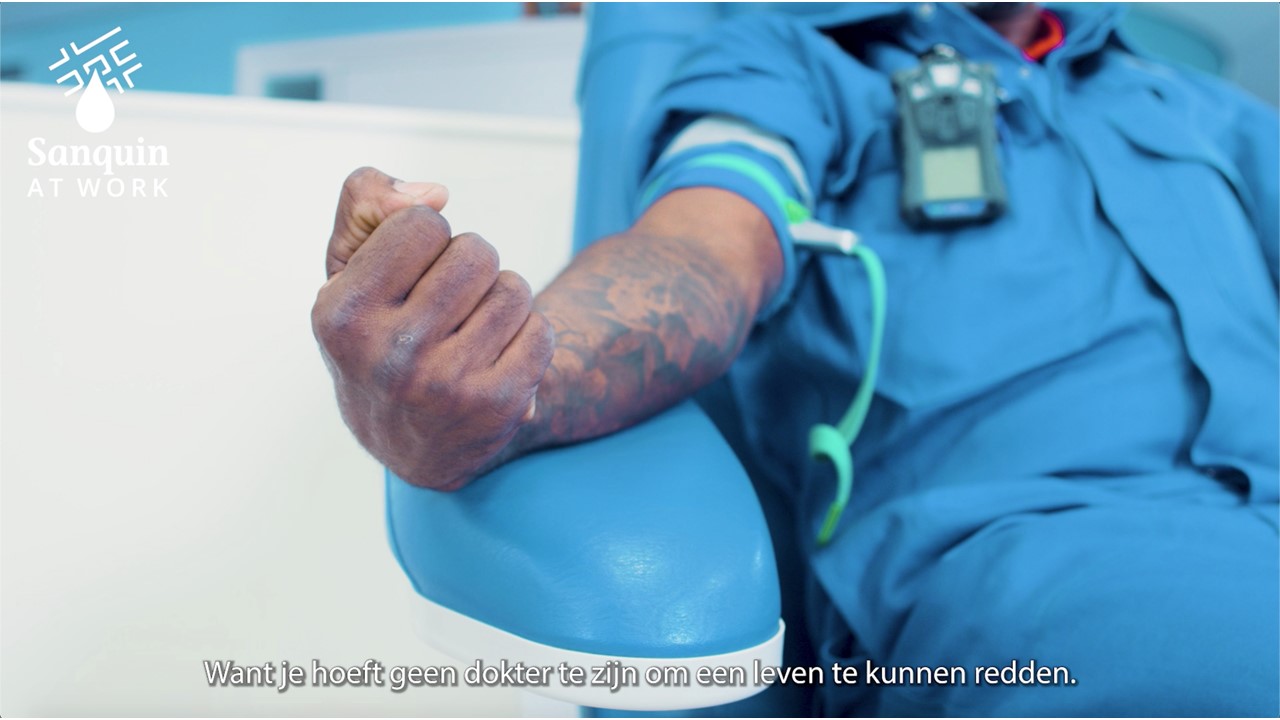 Sanquin at Work: bloed doneren onder werktijd 