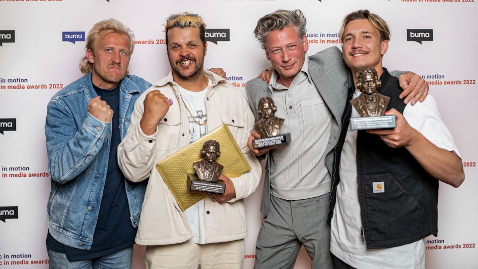 Buma Music in Media Award voor 'Ik ben de BOB' van Goldband en