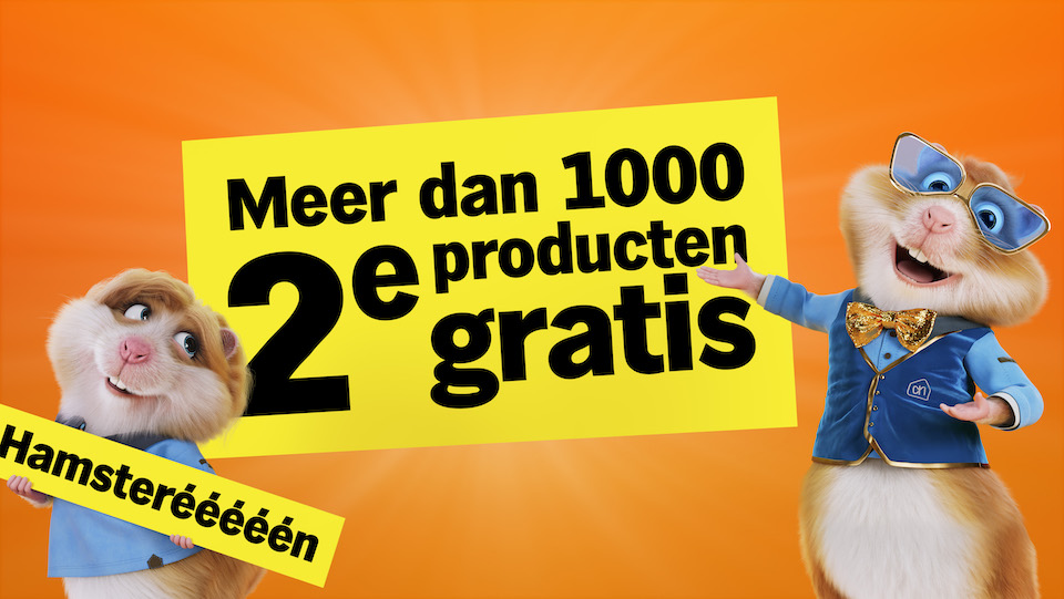 Fysica Klap redden Albert Heijn lanceert nieuwe Hamster-commercial | MarketingTribune Bureaus