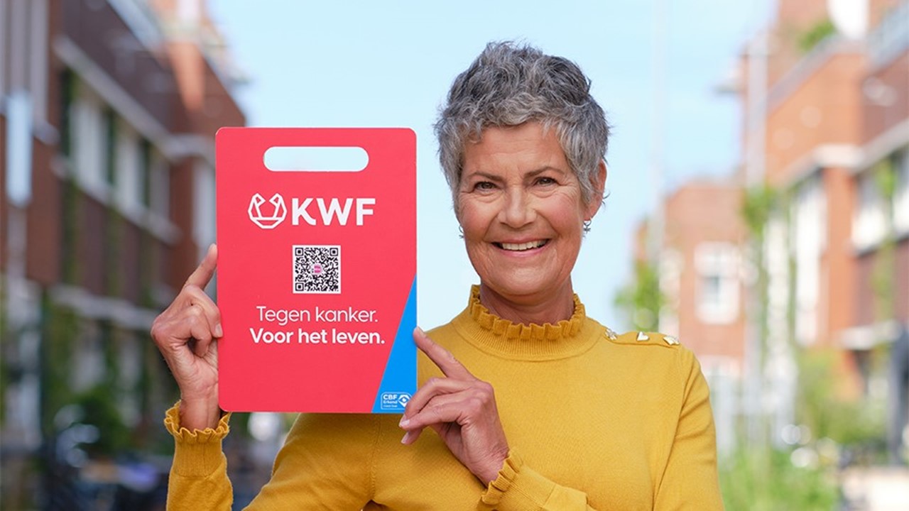 KWF collecteert als eerste goede doel volledig digitaal