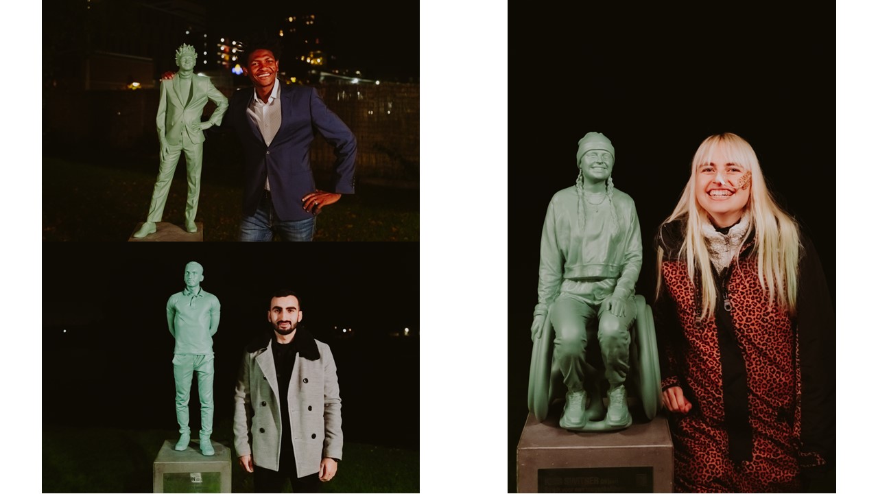 Lifehunters ontwikkelt standbeeldcampagne ABN Amro en Young Impact