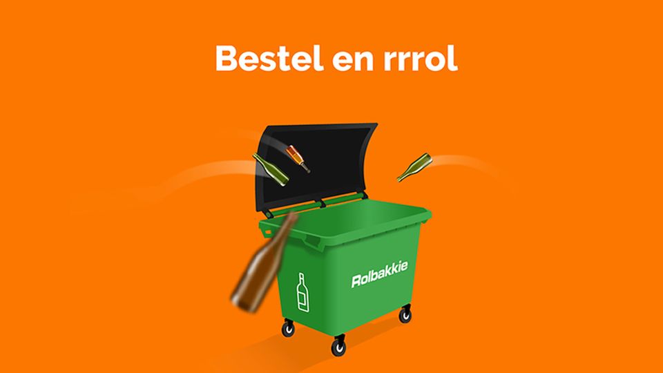 Crowdmedia maakt campagne voor Rolbakkie bedrijfsafval