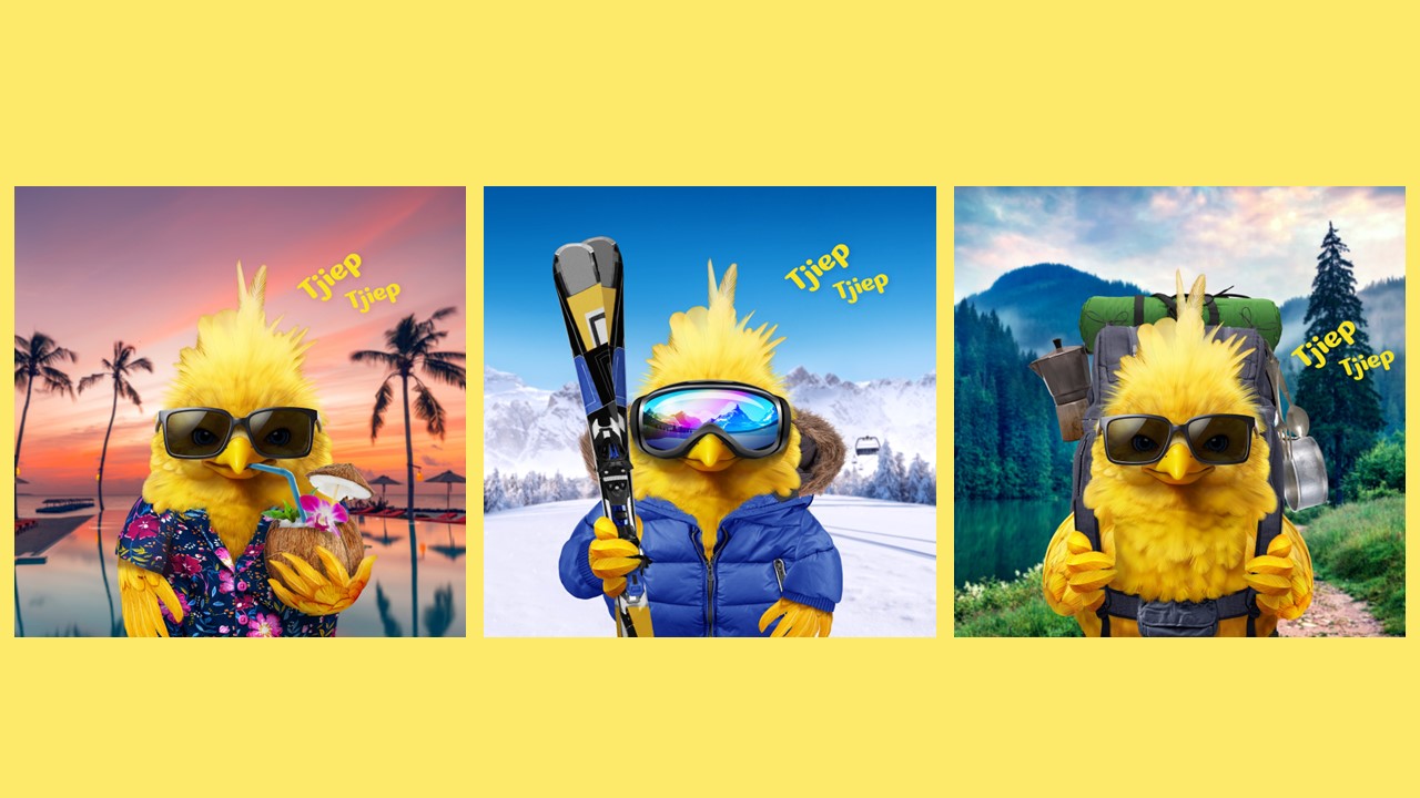 Tjiep nieuwe mascotte van CheapTickets.nl