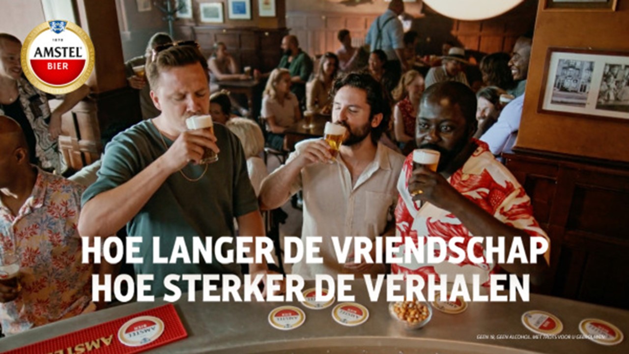 Amstel trapt 2024 af met nieuwe campagne