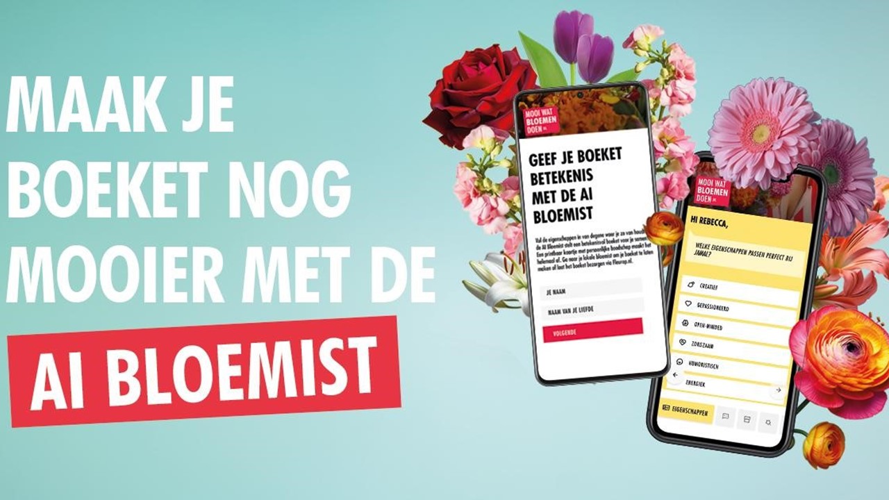 Schot in de roos: een AI bosje bloemen | MarketingTribune Bureaus
