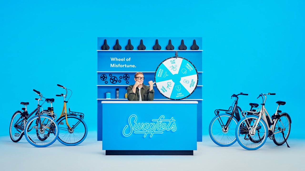 Swapfiets lanceert nieuwe Europese campagne