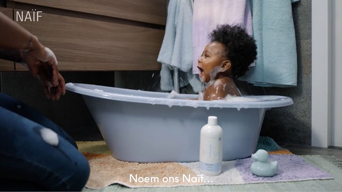 'Noem ons Naïf': verzorgingsmerk lanceert internationale campagne