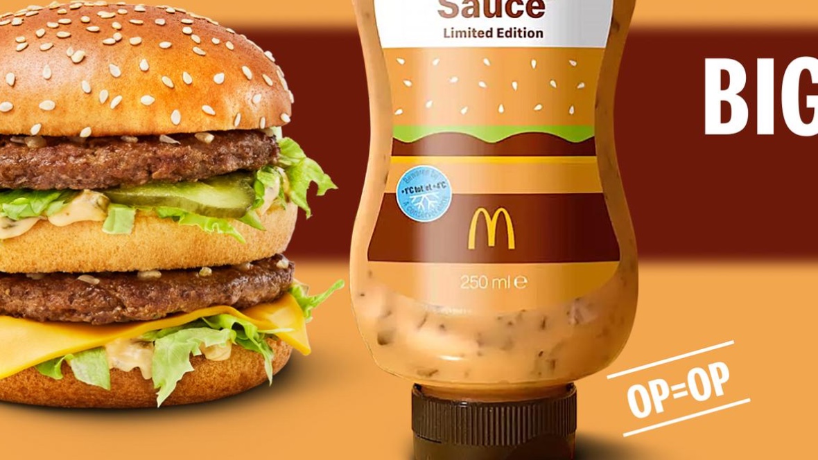 Big Mac saus nu los te koop in fles