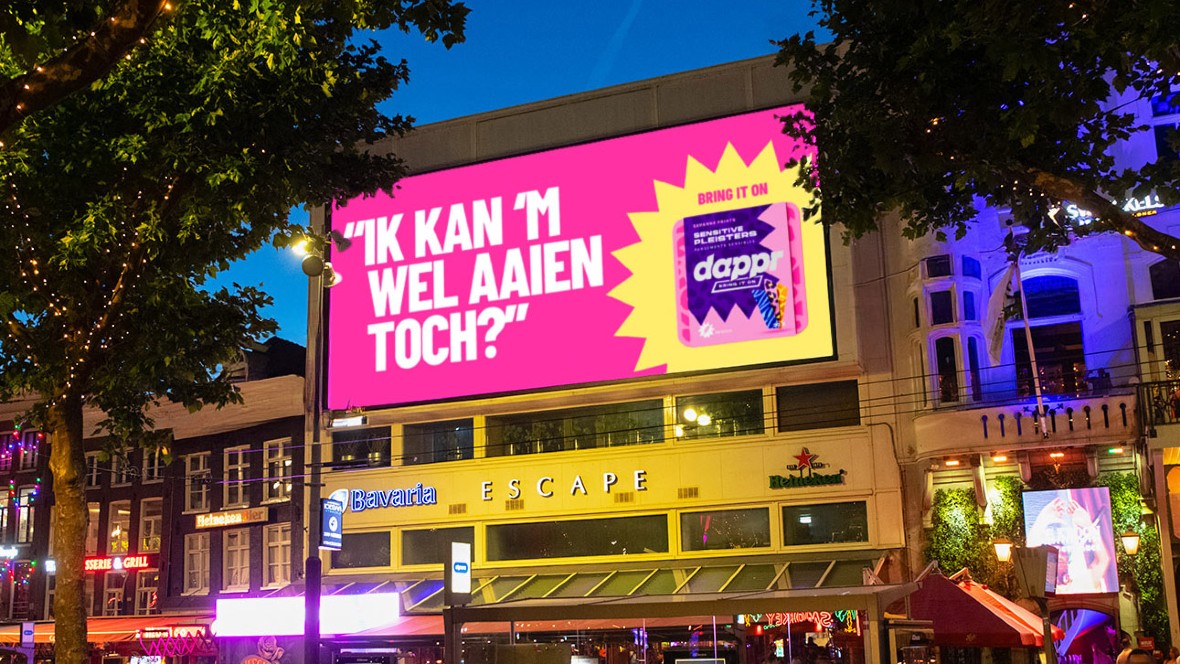 Dappr pleisters voor buitenspelen met lef
