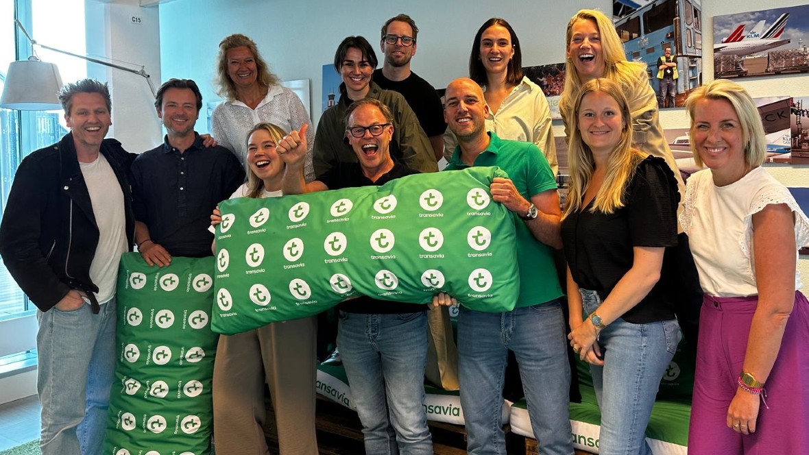 DDB Amsterdam nieuwe creatieve partner Transavia
