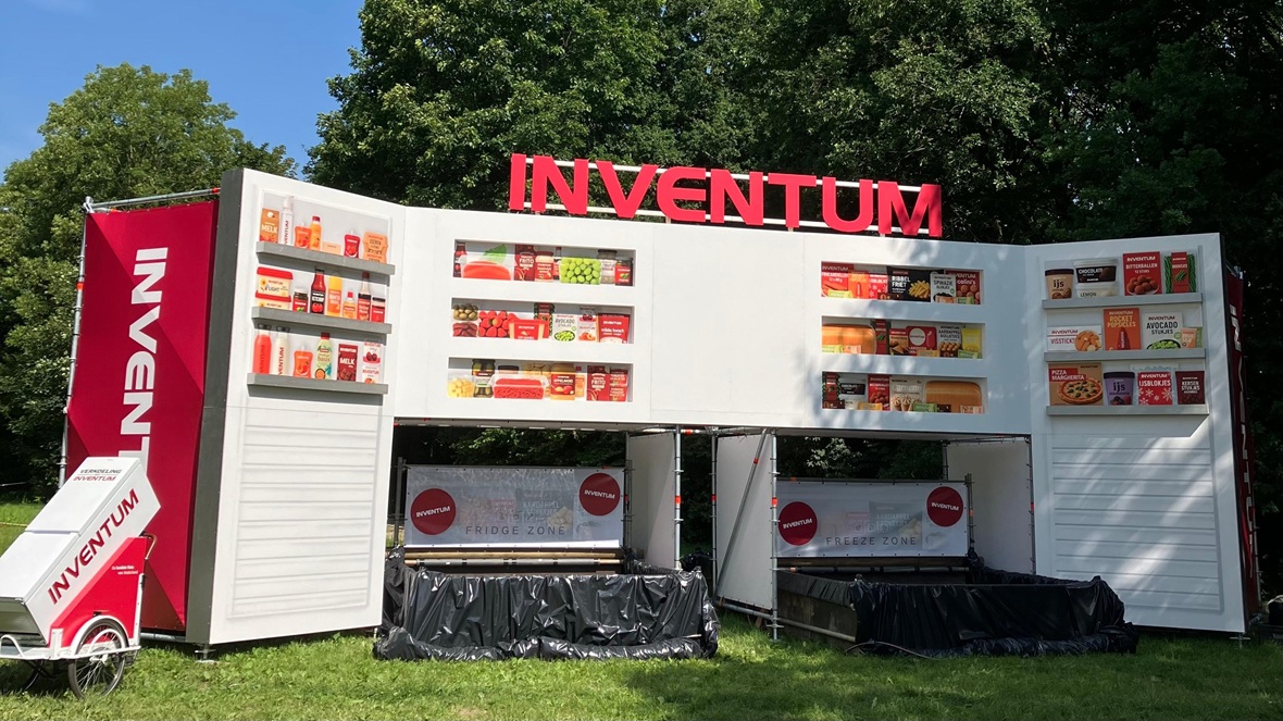 Koelkast met ijsbaden centraal in activatie Inventum