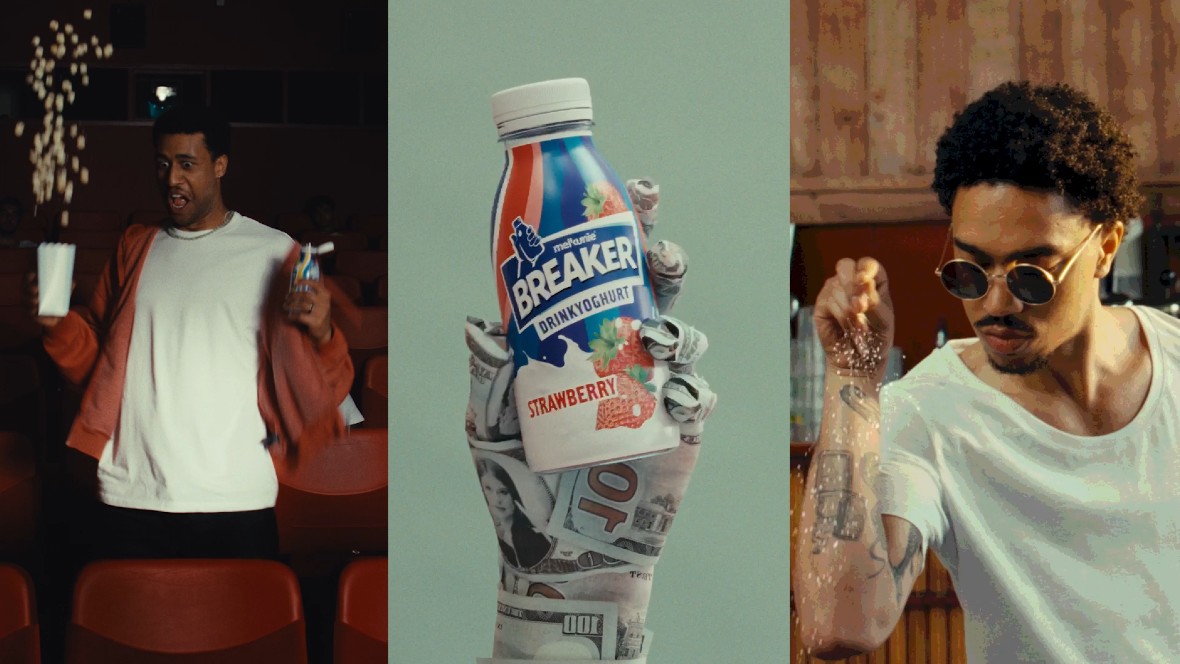 Breaker bevrijdt GIF-helden met drinkyoghurt