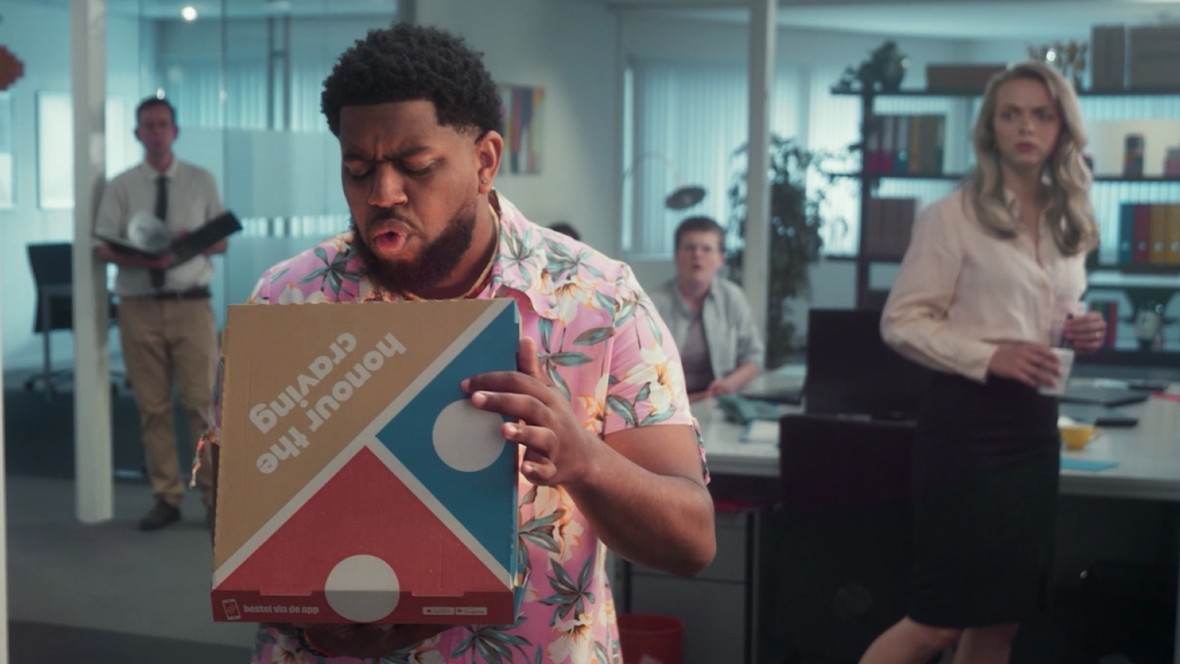 Domino’s lanceert 13 nieuwe office misfits-films