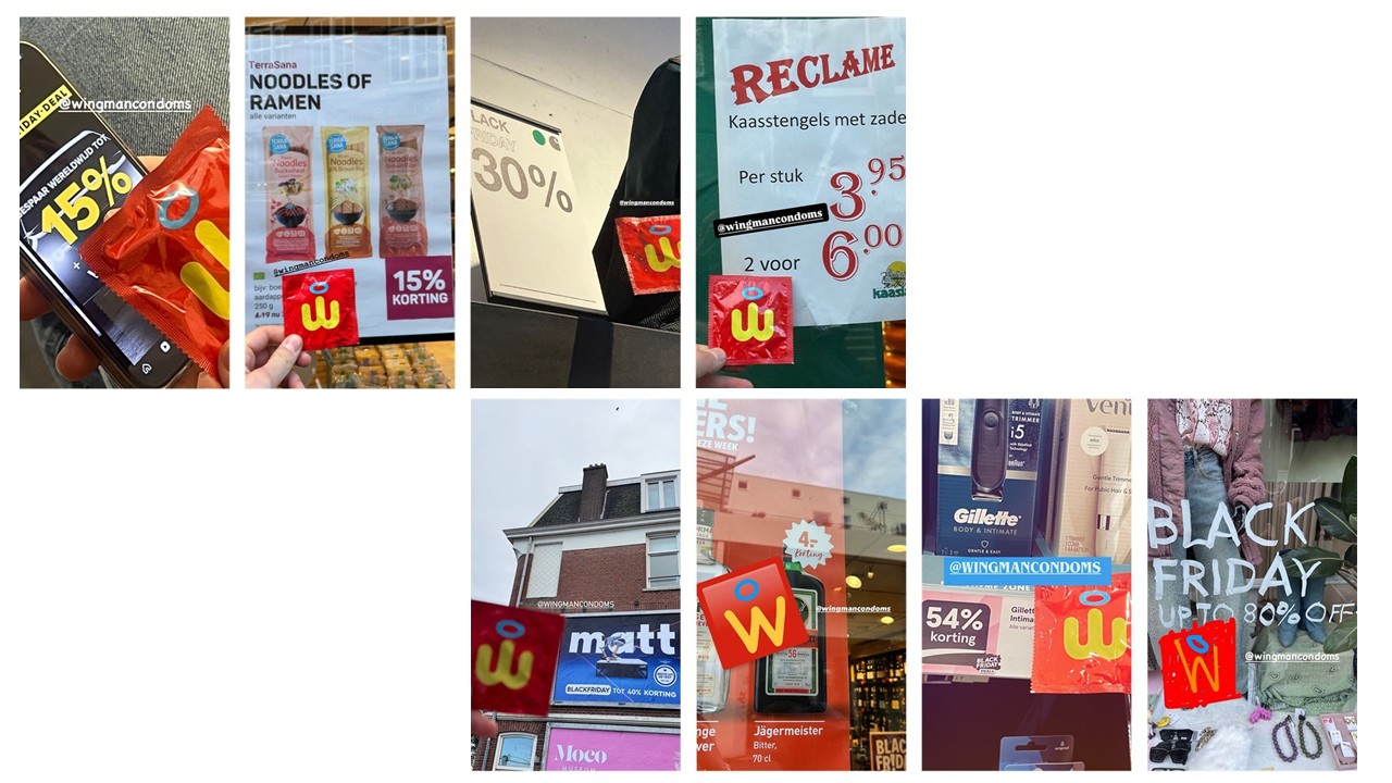 Nieuwe campagne Wingman Condoms haakt 'smooth' in op Black Friday