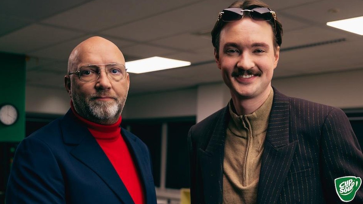 Cup-a-Soup introduceert manager Davy