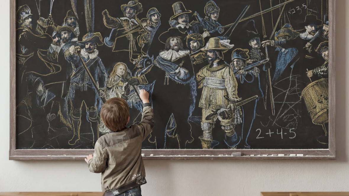 Rembrandt duikt op in dagelijks leven