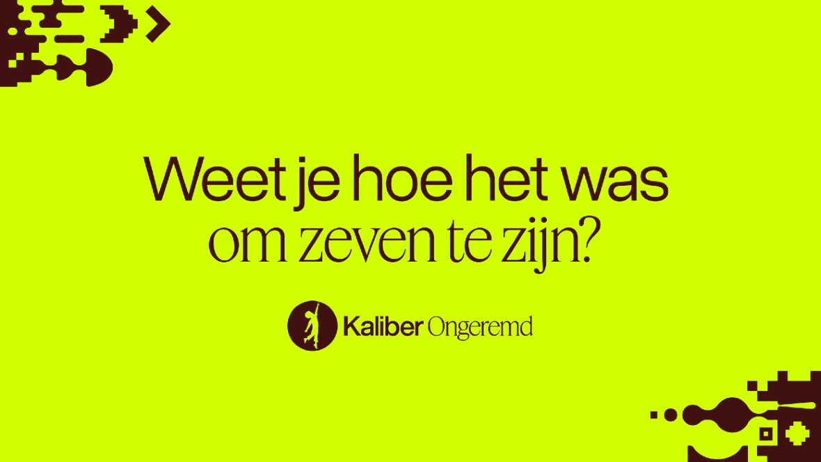 Nieuwe bureaupositionering voor Kaliber