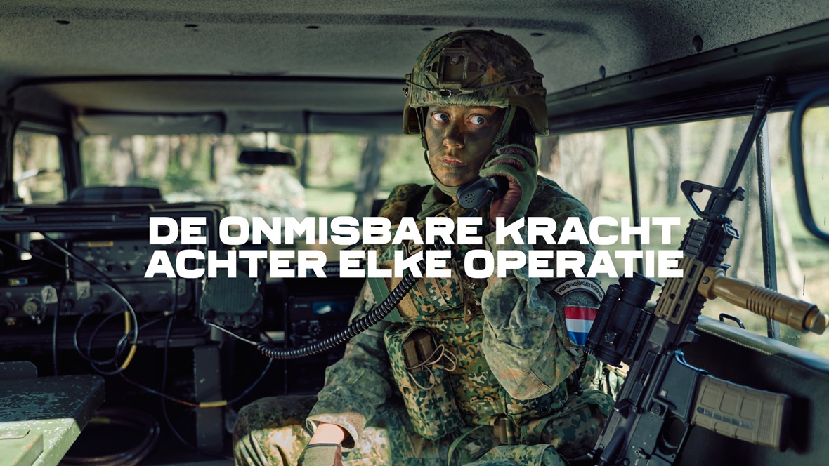 Defensie zet ondersteunende vakmensen centraal in nieuwe campagne