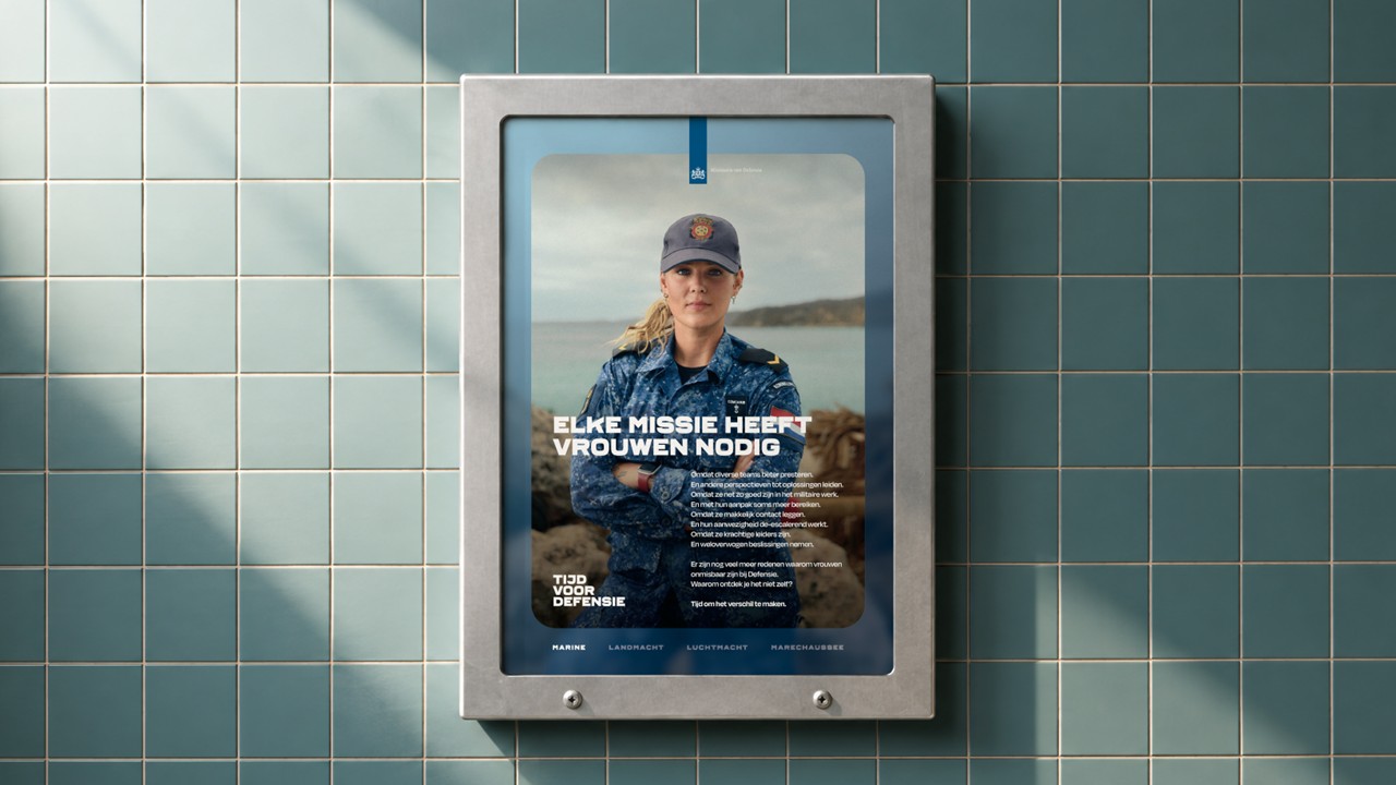 Defensie lanceert campagne: 'Diversiteit is voor Defensie geen wens, maar een noodzaak'