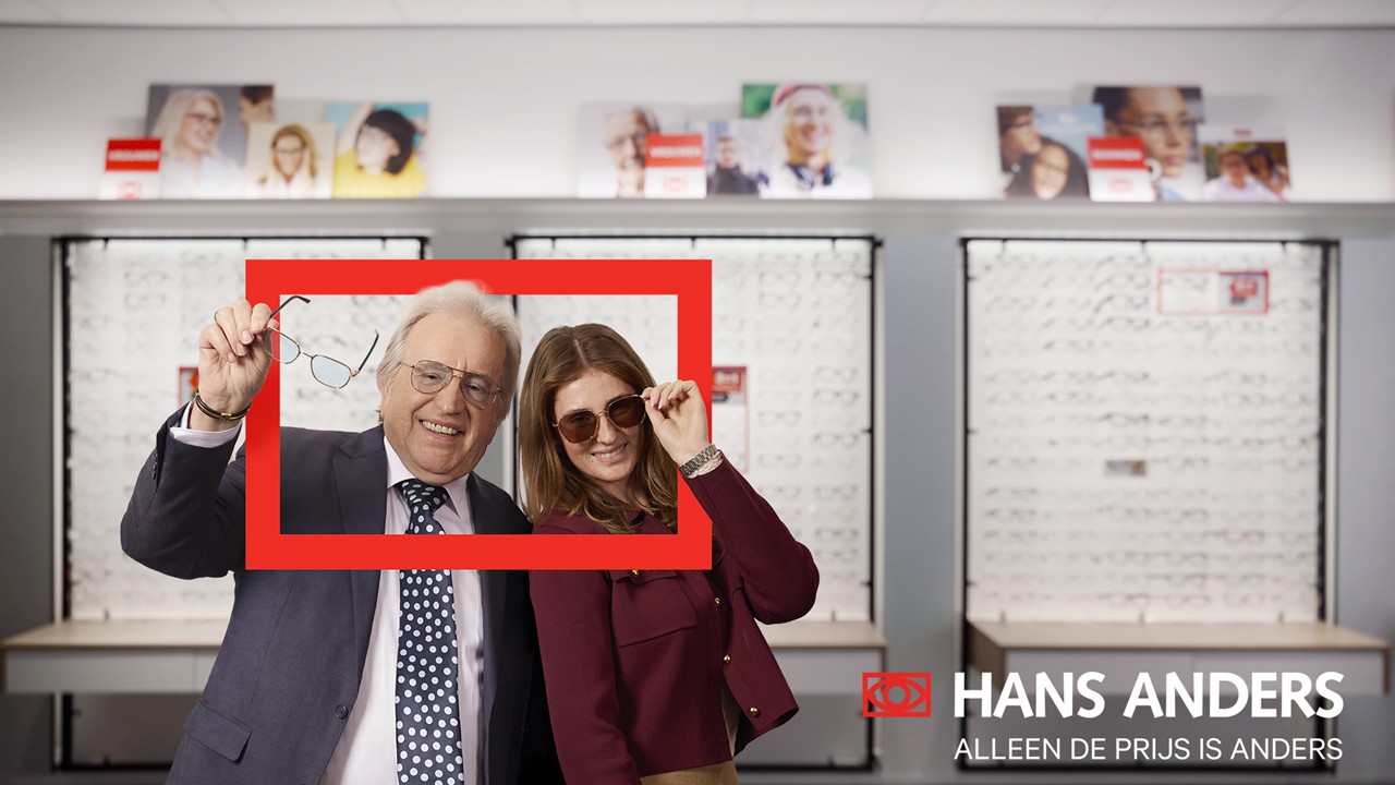 Eindelijk een hoofdrol voor Lee Towers in campagne Hans Anders