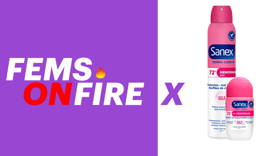 Sanex lanceert deodorant voor menopauze