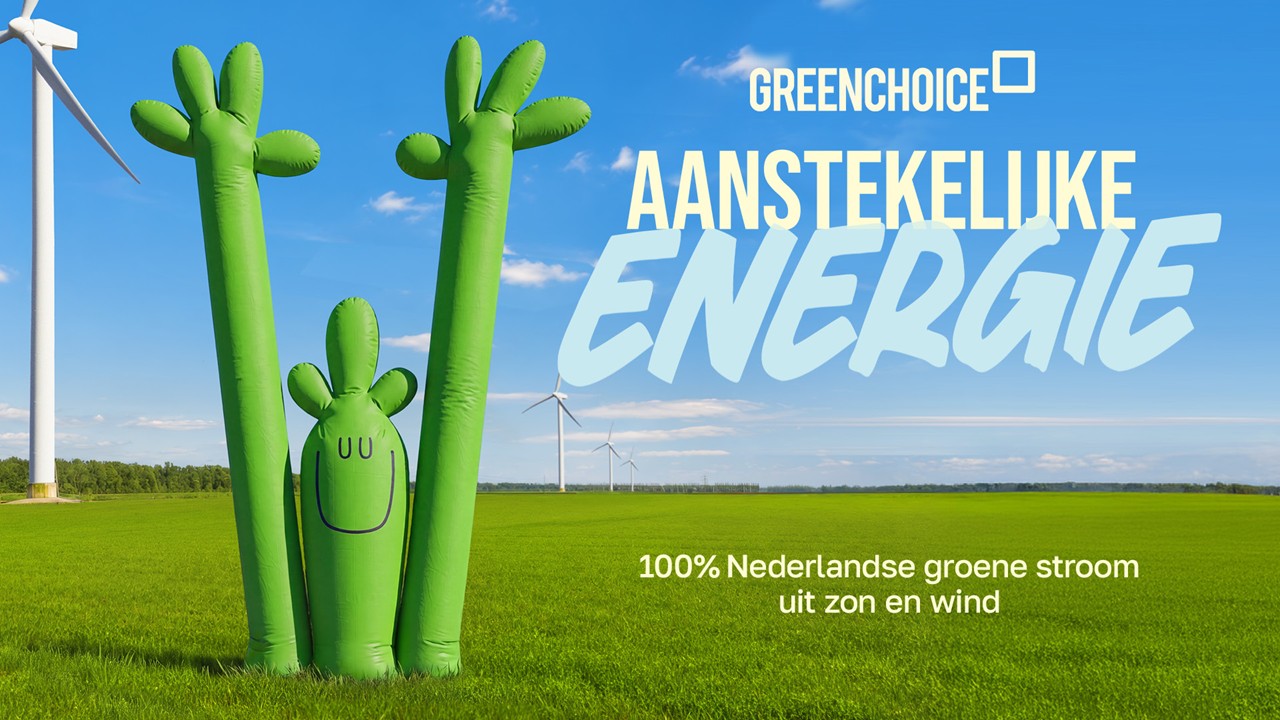 Greenchoice lanceert nieuwe merkcampagne en brand character