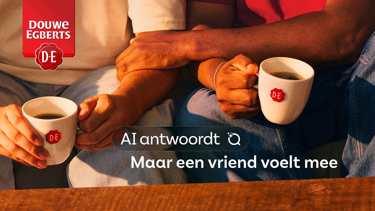 DE lanceert nieuwe campagne: 'Soms heb je even Douwe Egberts nodig'