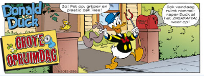 Donald Duck Weekblad, NederlandSchoon en Van Gansewinkel slaan handen ineen