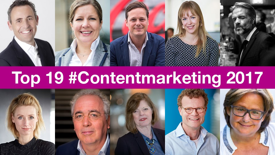 Top 19 Nederlandse Contentmarketing 2017 (deel I)