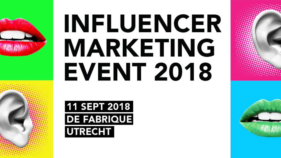 Blok die datum: 11 september Influencer Marketing Event