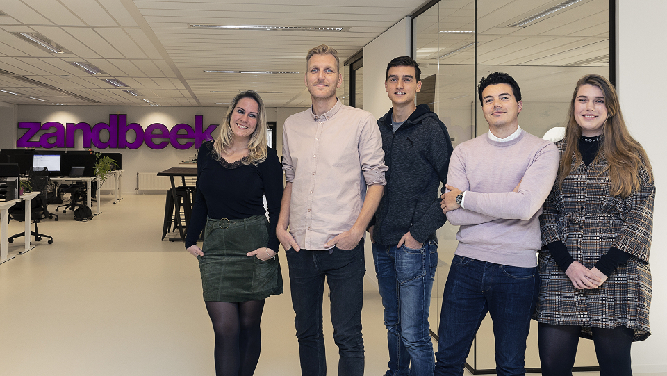 Zandbeek verwelkomt 5 nieuwe collega's