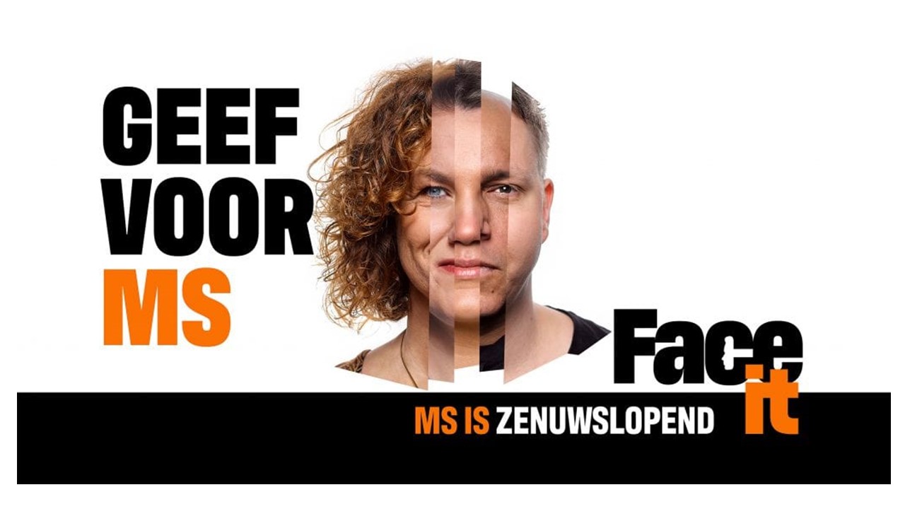 MS-campagne door LVB: 'Face it. MS is zenuwslopend'