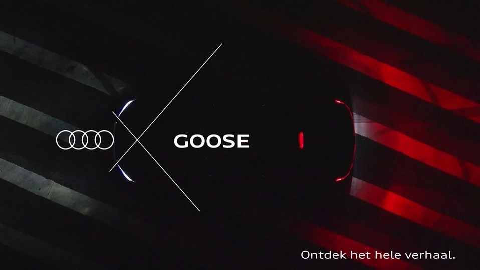 iO rijdt Audi feilloos in videoclip Goose