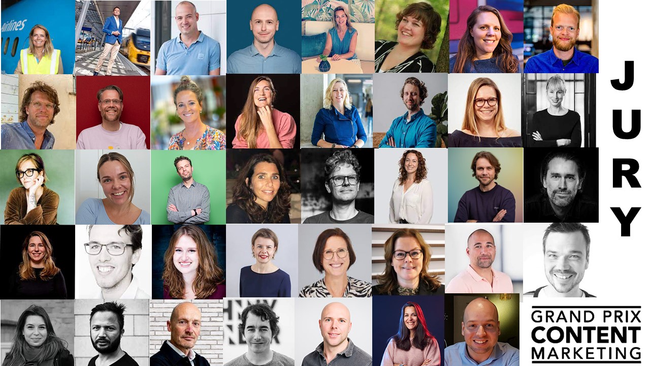 GRAND PRIX CONTENT MARKETING 2023 De jury stelt zich voor...