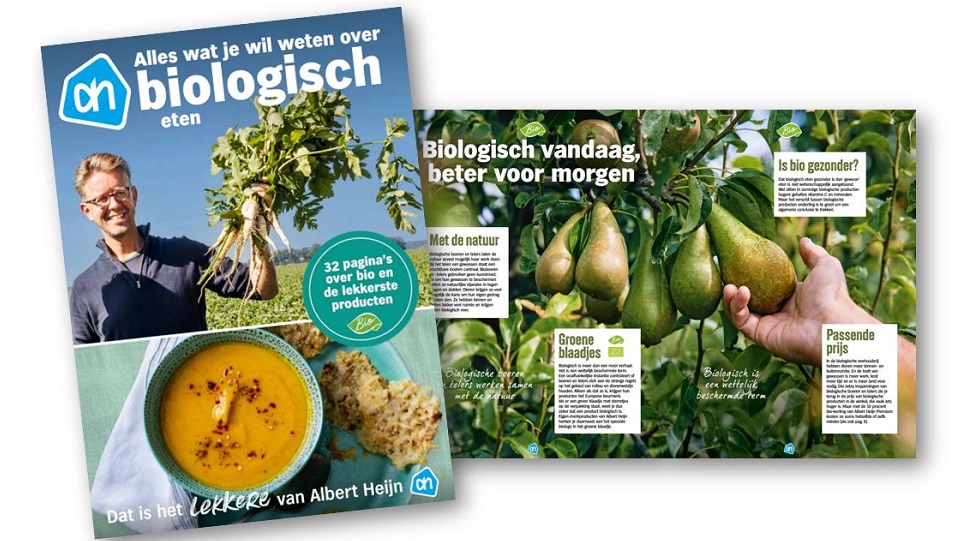 Albert Heijn lanceert digitaal magazine over biologisch