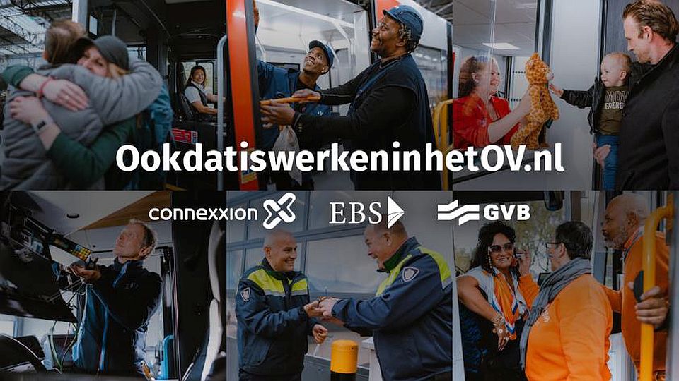 Wervingscampagne zet in op mooie kanten openbaar vervoer