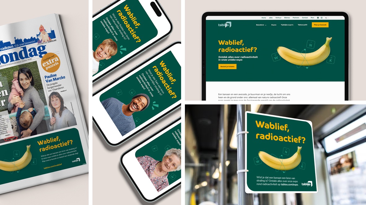 Tabloo start speelse contentmarketing campagne over radioactief afval 