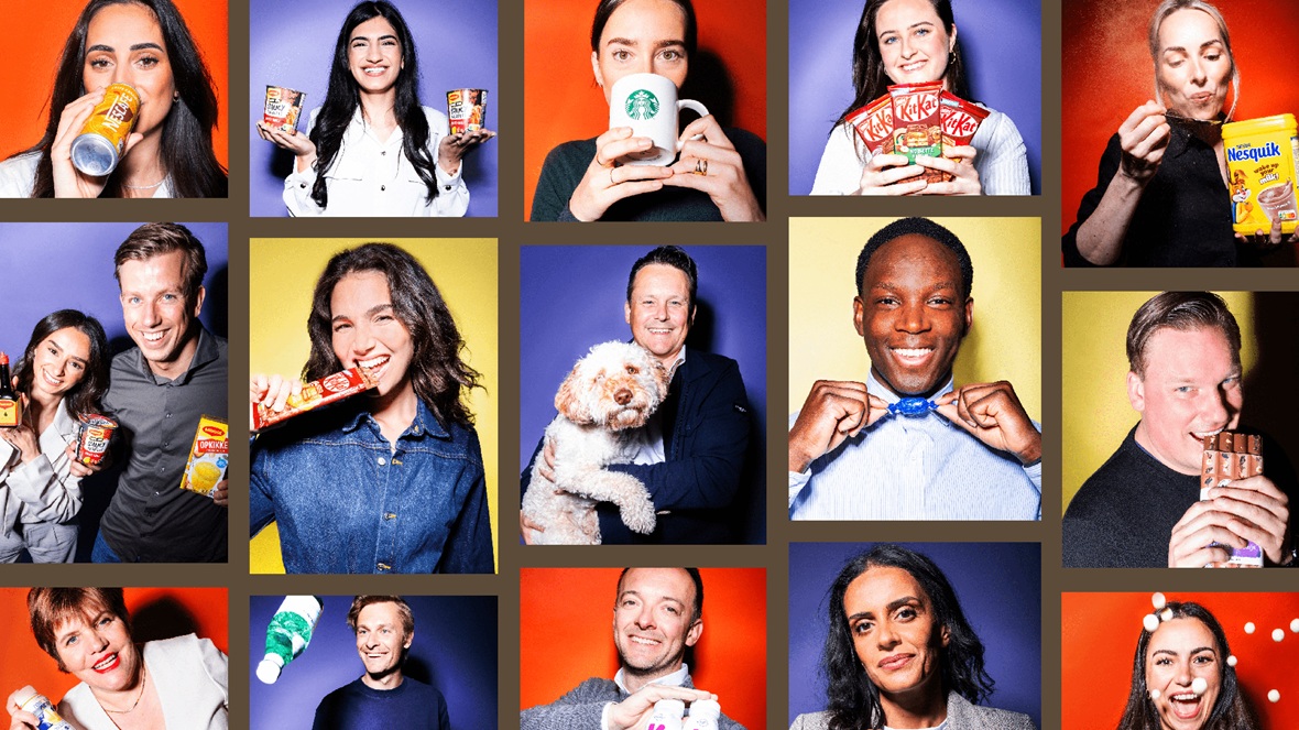 Campagne Nestlé draait om verhalen van collega's