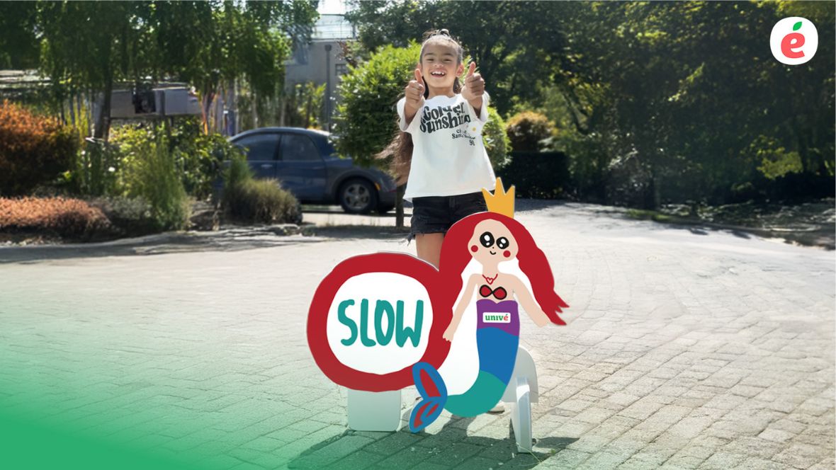 Univé zet kindertekeningen in voor verkeersveiligheid met ‘Pas-op-Pop’ campagne