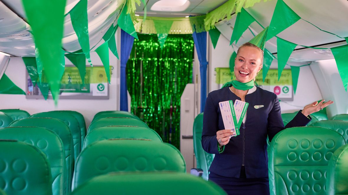 Transavia viert 60-jarig jubileum met socialmediacampagne ‘Vlucht HV1965’