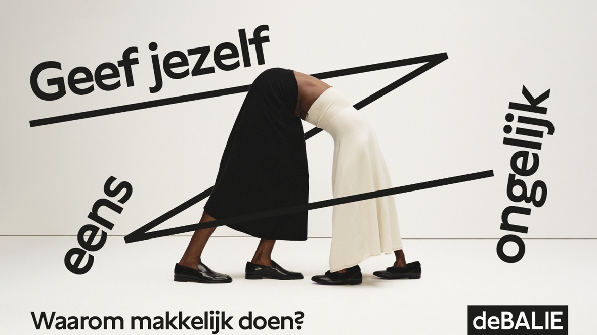 De Balie kiest voor ongemak in nieuwe contentcampagne