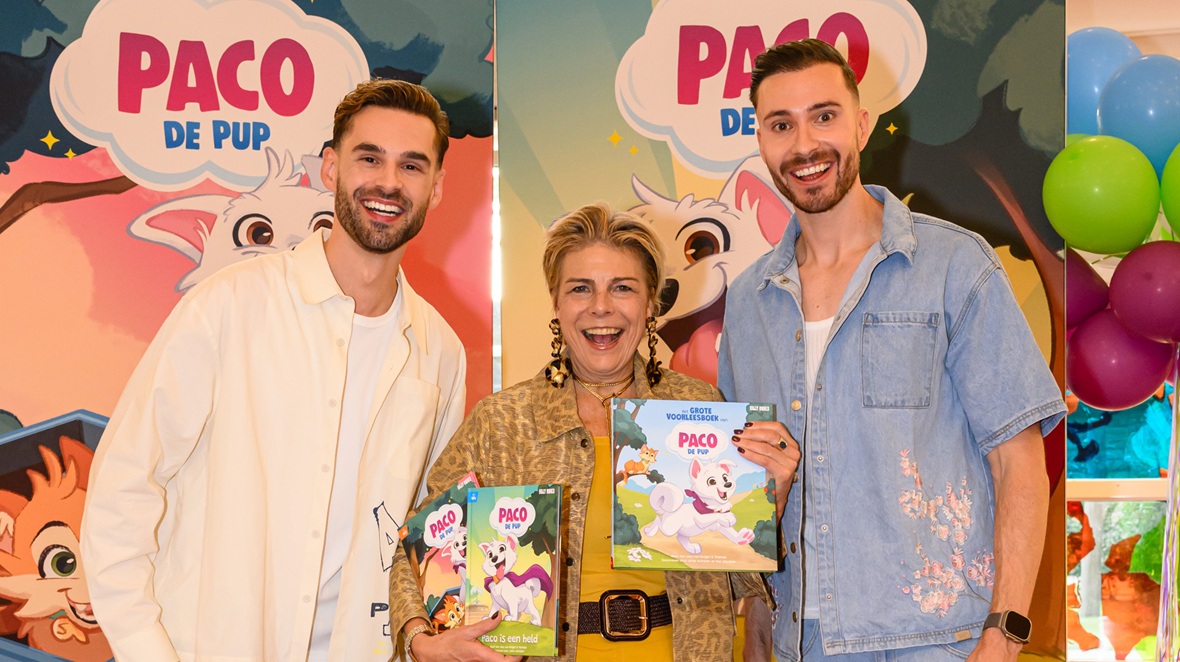Paco de Pup maakt stap van YouTube naar leesboek