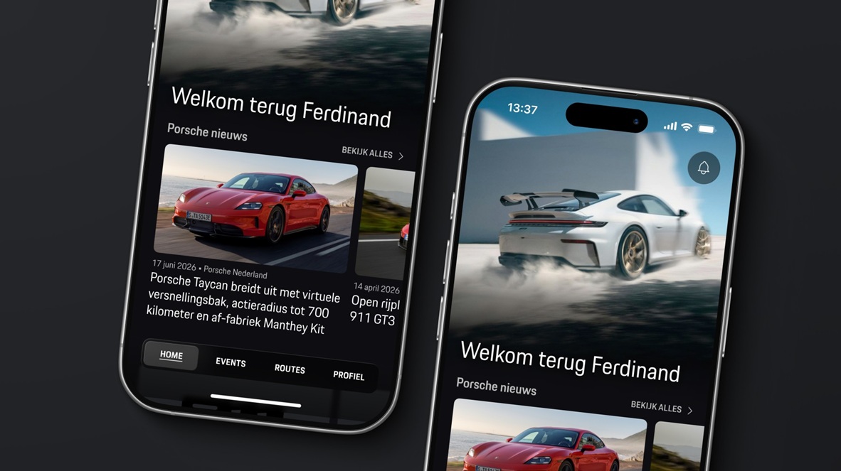 Porsche24 app brengt premiumcontent binnen handbereik
