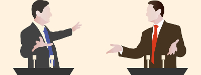 Waar blijft de retoriek in de politiek?